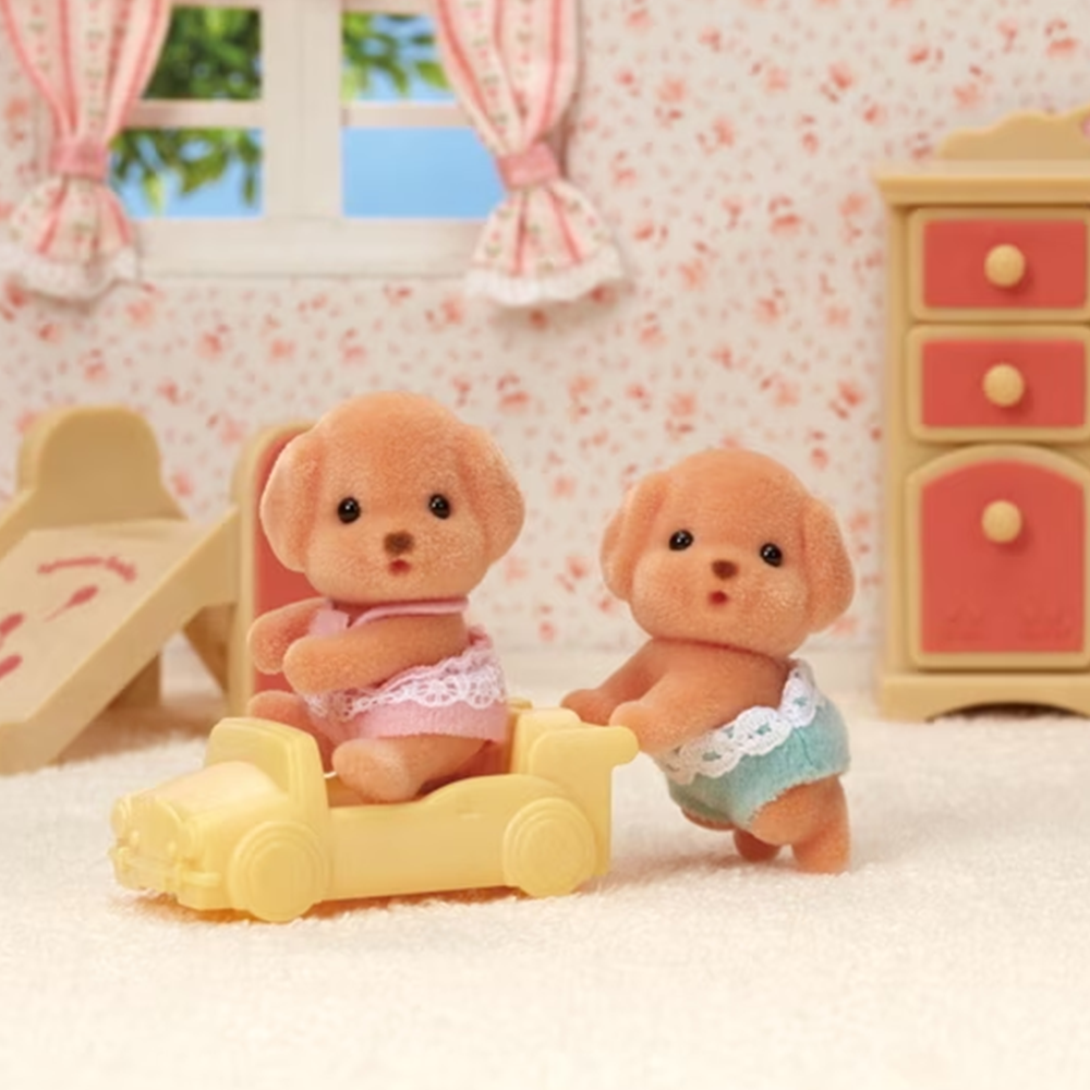Sylvanian Families Toy Poodle Twins
