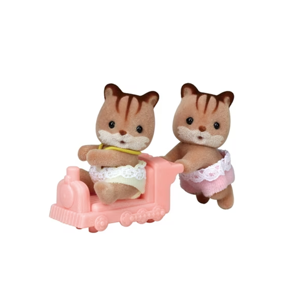 Sylvanian Families Walnut Squirrel Twins