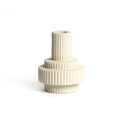 Ned Burj Candle Holder Cashmere