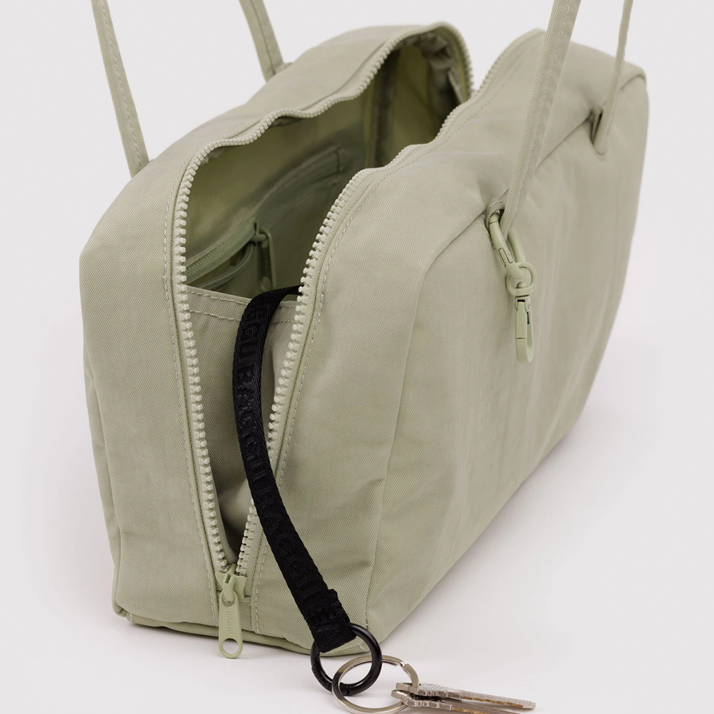 Baggu Nylon Bowler Bag Celadon