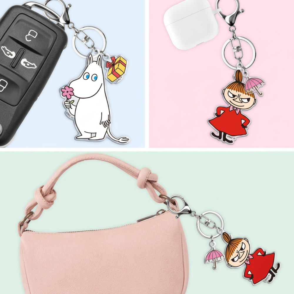 Moomin & Little My Acrylic Keychain Little My