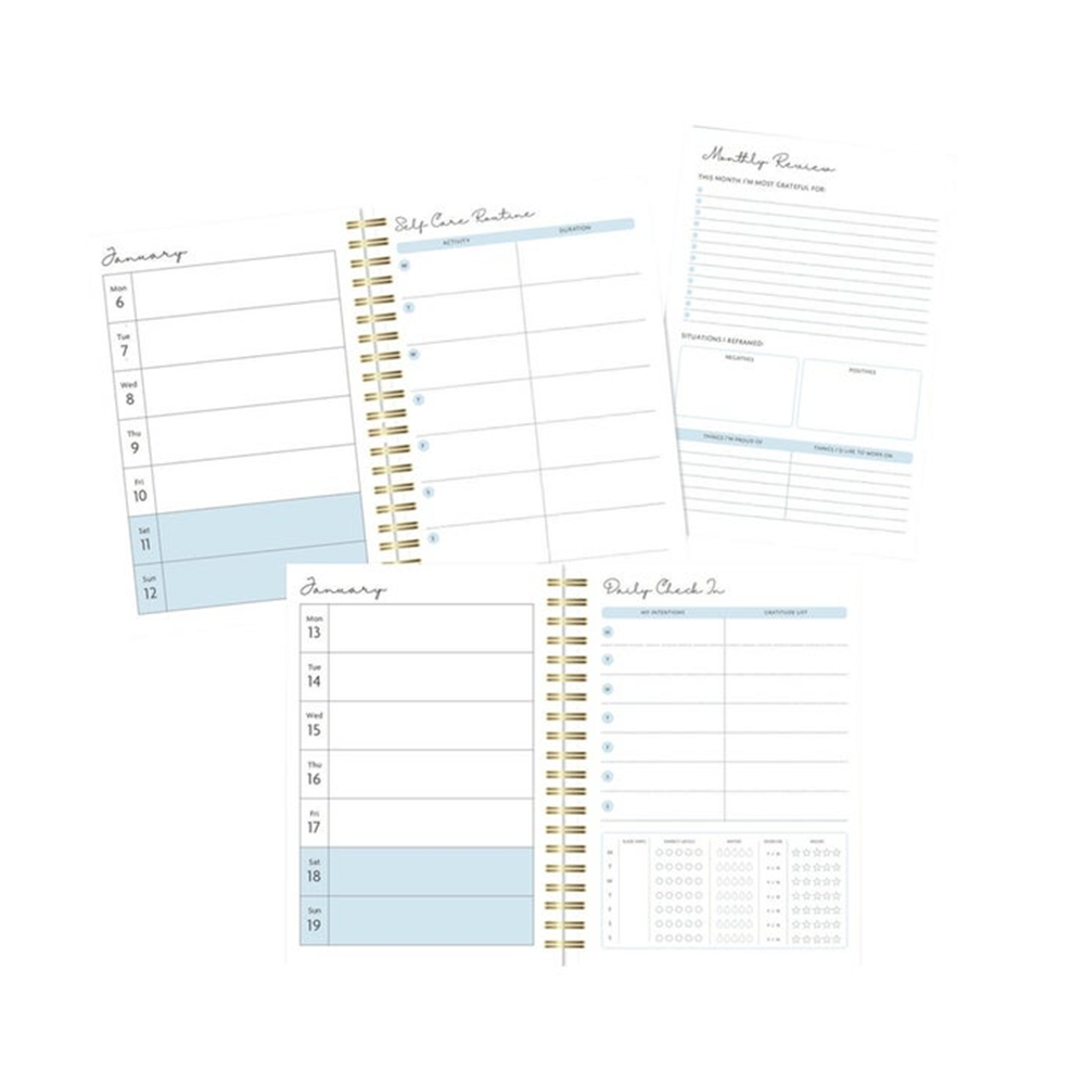 Portico Designs 2026 Weekly Diary Nourish to Flourish