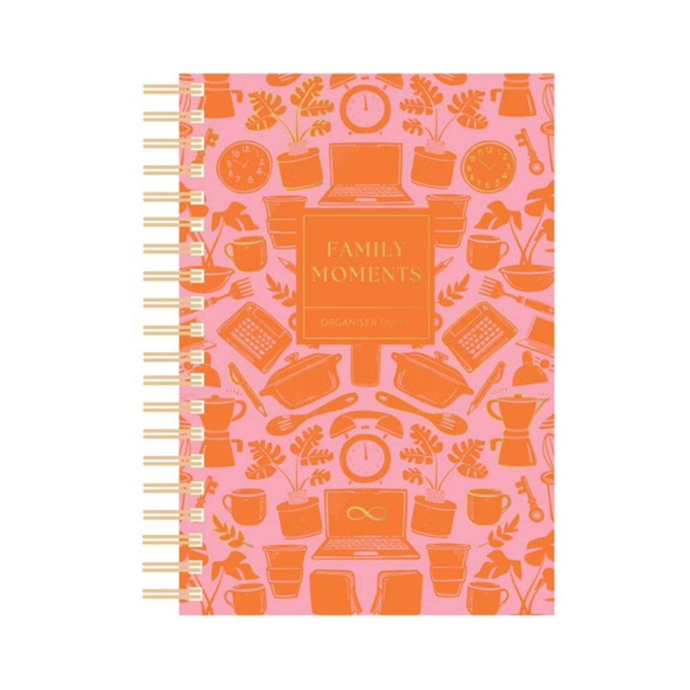 Portico Designs 2026 Weekly Diary Family Moments