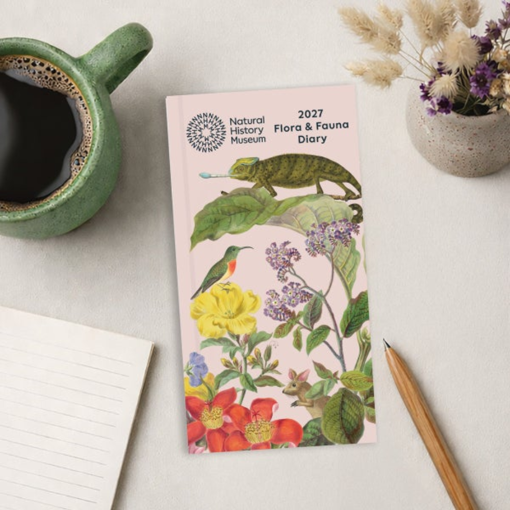 Portico Designs 2027 Slim Diary NHM Flora and Fauna