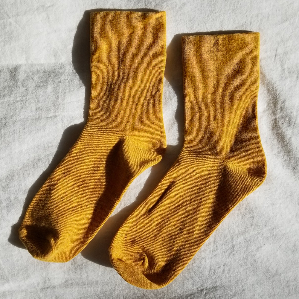 Le Bon Shoppe Socks Sneaker Marigold