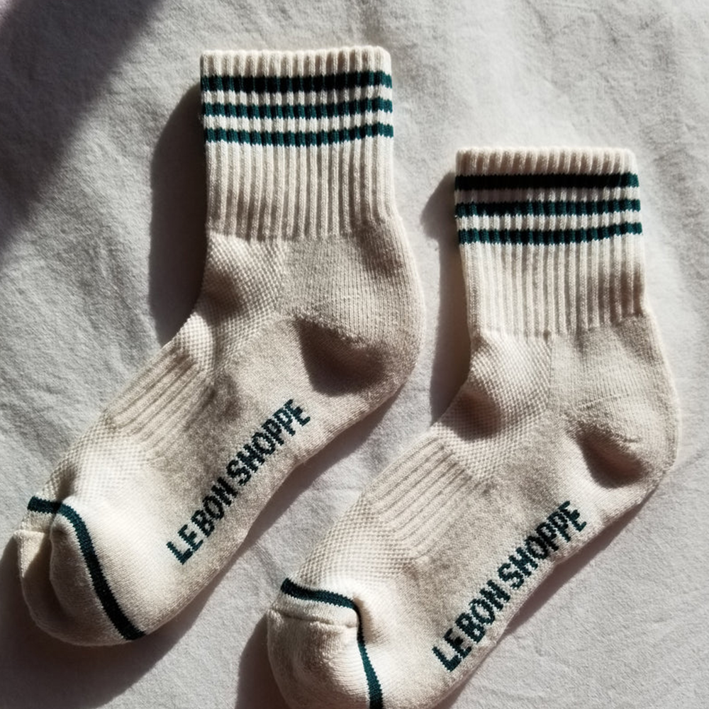 Le Bon Shoppe Girlfriend Socks Egret