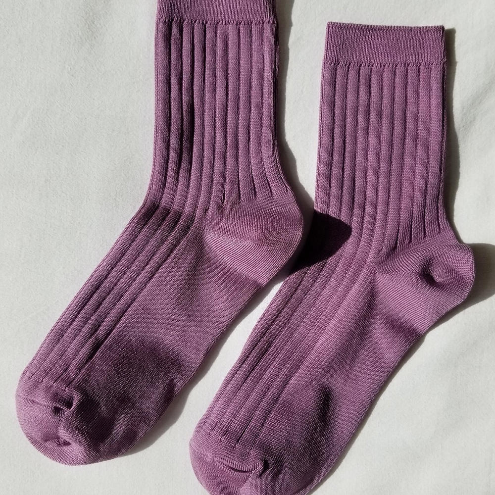 Le Bon Shoppe Socks Her Orchid