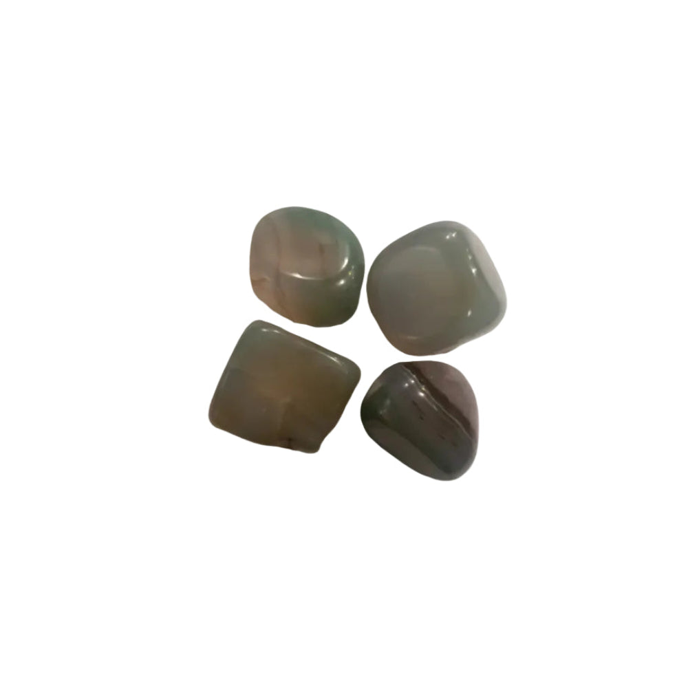 Mini Tumbled Stone Green Agate