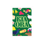 Iko Iko A4 Art Print Kia Ora Icons Green