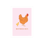 Iko Iko A4 Art Print Mother Hen
