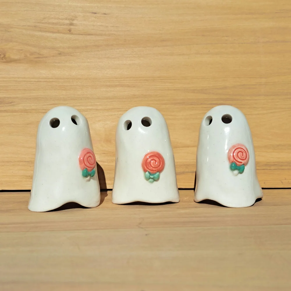 Lava Ceramics Boo Ghost Sweetie