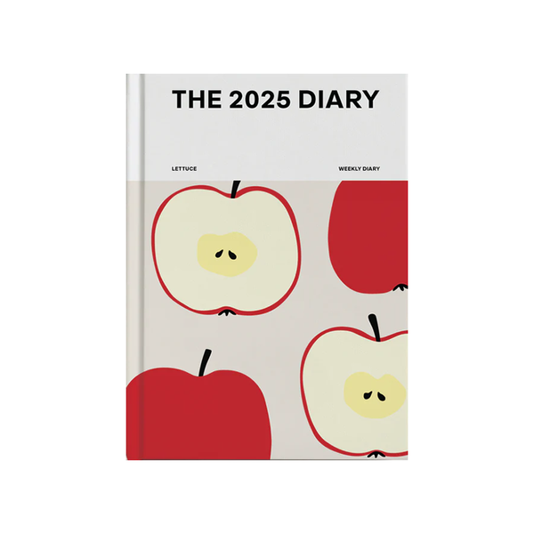 **PRE ORDER** Lettuce 2025 Weekly Diary Apples