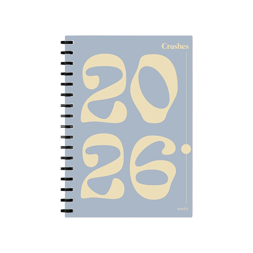 Chrushes 2026 Weekly Diary Blue