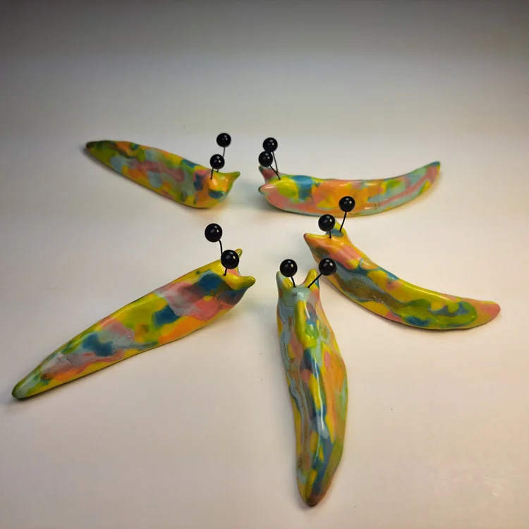 Lava Ceramics Flat Slug Tropical Sunset