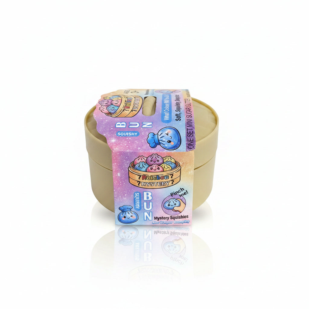 Mini Sugar Glitter Squishy Dumpling Asorted