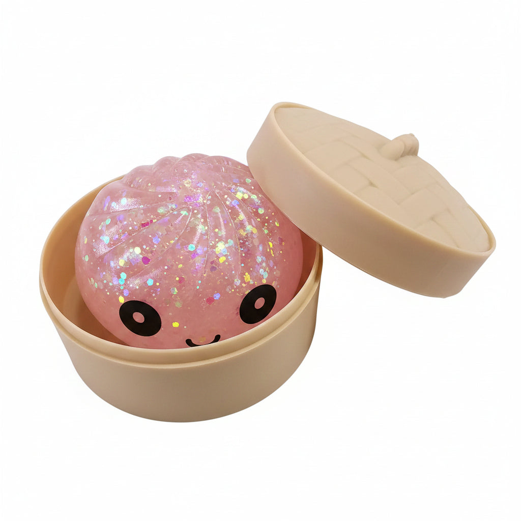 Mini Sugar Glitter Squishy Dumpling Asorted
