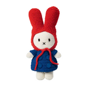 Just Dutch x Miffy Crochet Miffy Cuddly Blue Coat + Red Hat
