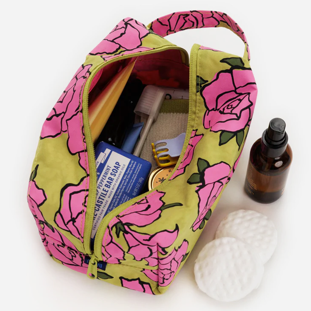 Baggu Dopp Kit Travel Bag Rose