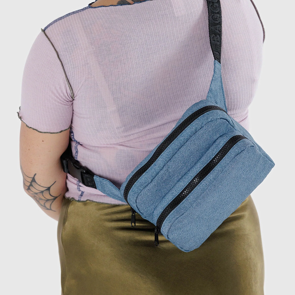 Baggu Fanny Pack Digital Denim