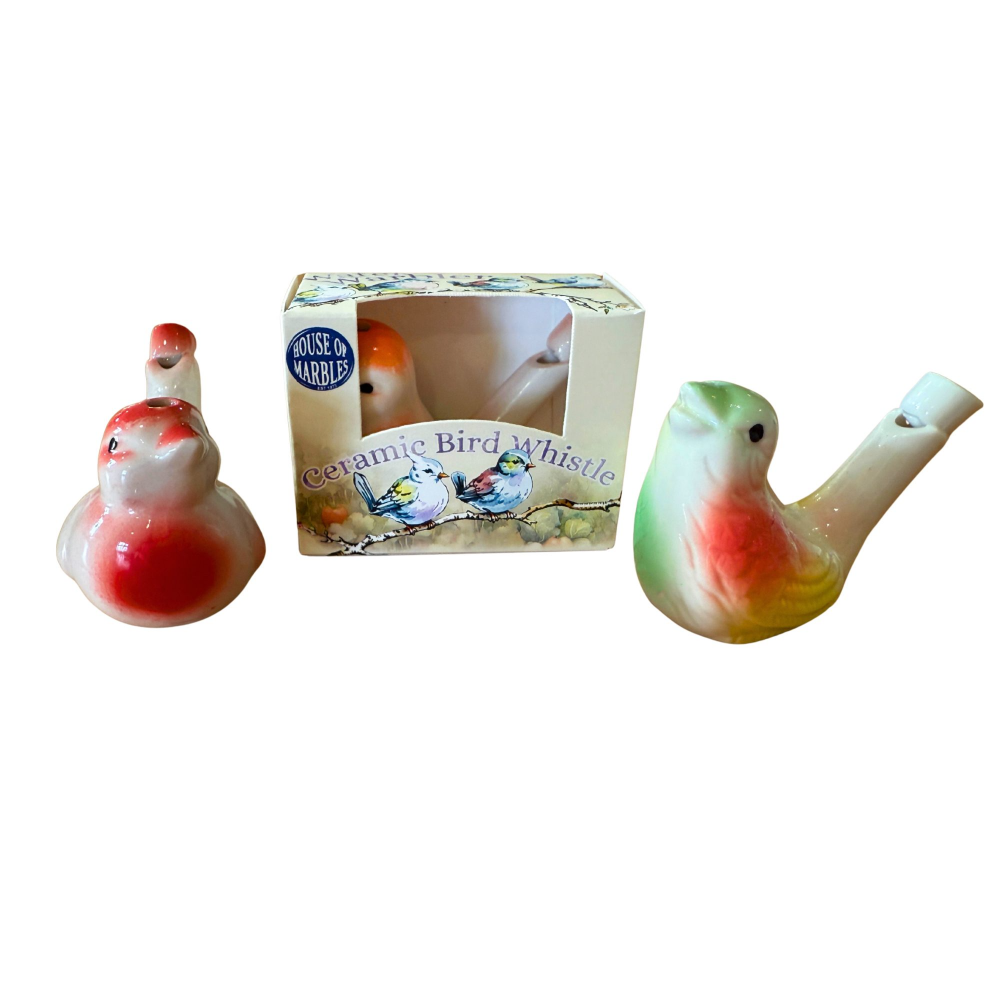 Ceramic Bird Water Warbler Assorted
