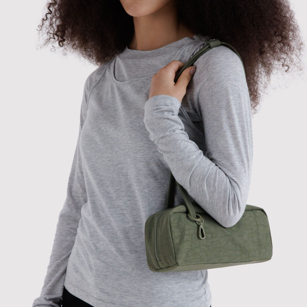 Baggu Small Nylon Bowler Bag Caper
