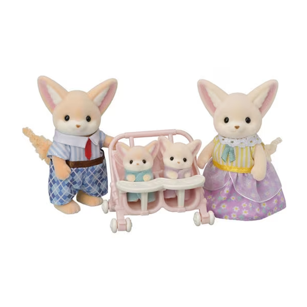 Sylvanian Families Fennec Fox Family