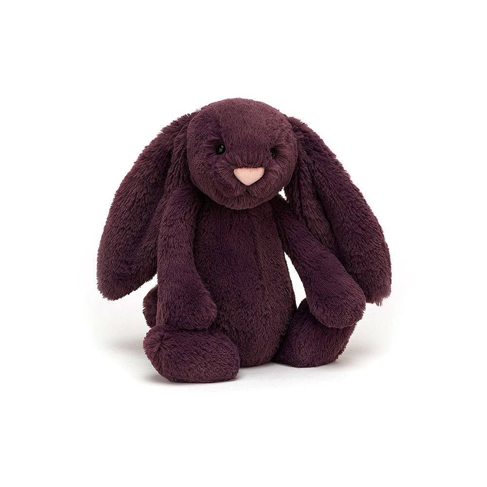 Jellycat Bashful Plum Bunny Medium