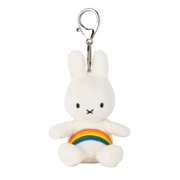 Bon Ton Toys x Miffy Keychain Corduroy Rainbow Offwhite