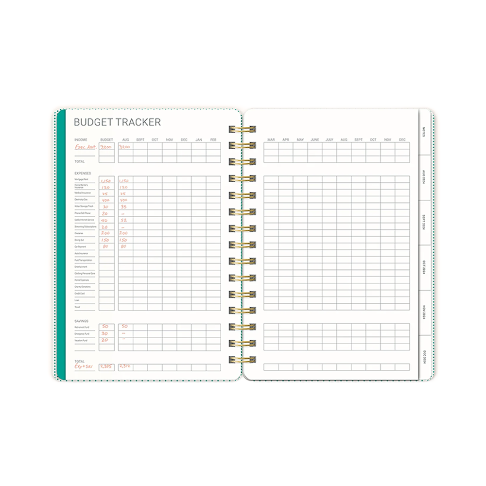 Orange Circle 2025 Agatha Planner Shroom Silo