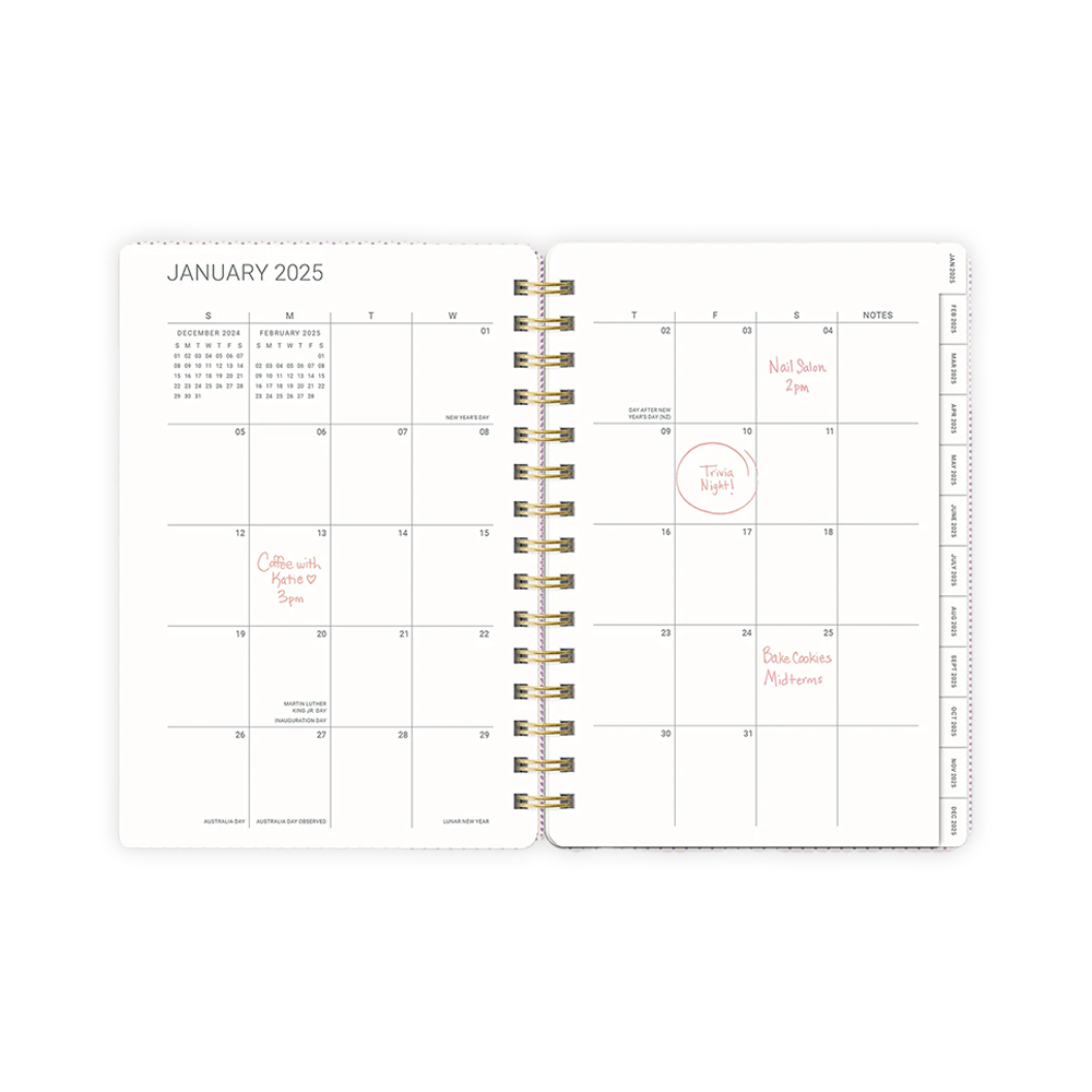 Orange Circle 2025 Agatha Planner Shroom Silo