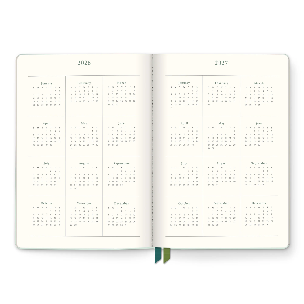 Orange Circle Studio 2027 Clara Clothbound Planner Library Catalog
