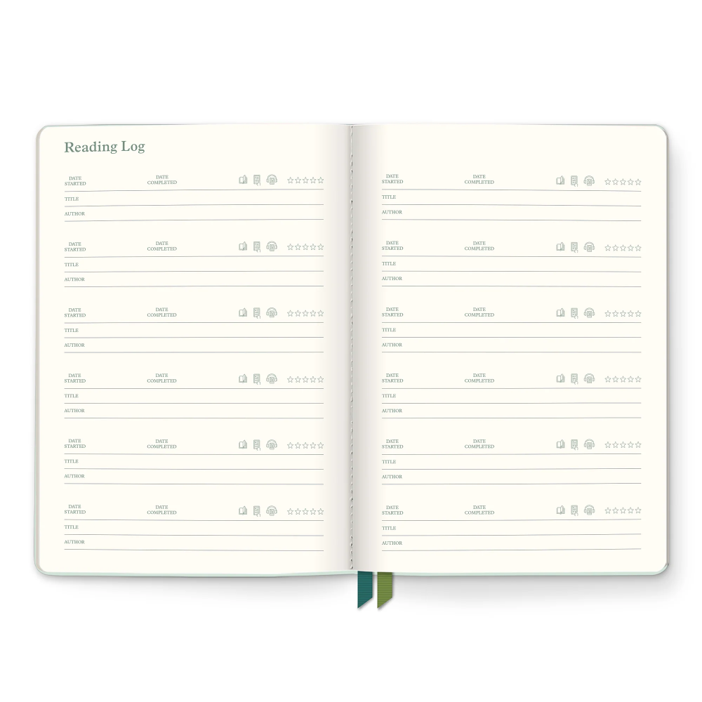 Orange Circle Studio 2027 Clara Clothbound Planner Library Catalog