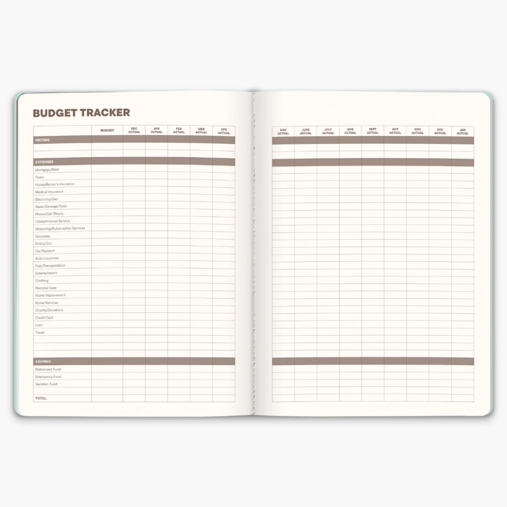 Saturday Sundae 2027 Weekly Planner Sprinkles Mint Chip