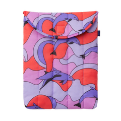 Baggu Puffy Laptop Sleeve 13/14 Inch Dolphins