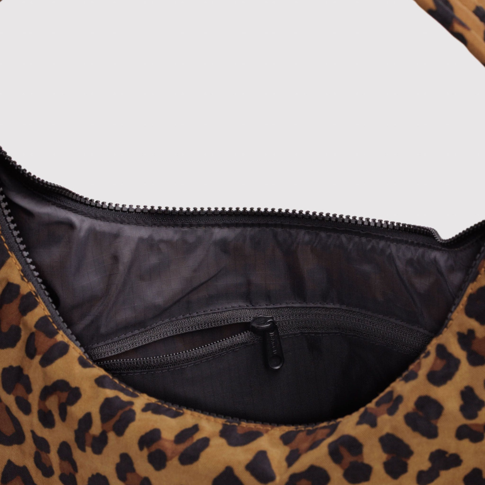 Baggu Nylon Shoulder Bag Leopard