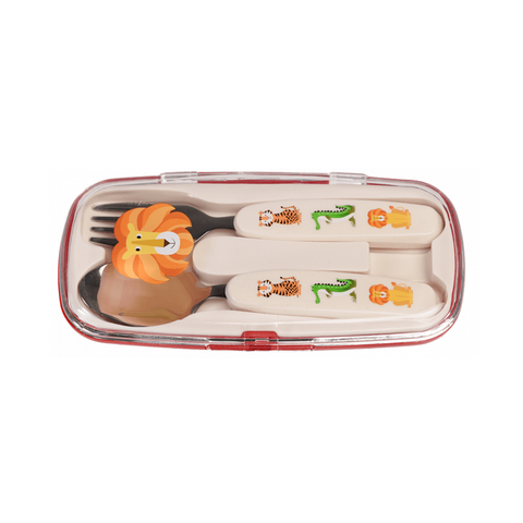 Rex Children’s Cutlery Set in Case Colourful Creatures
