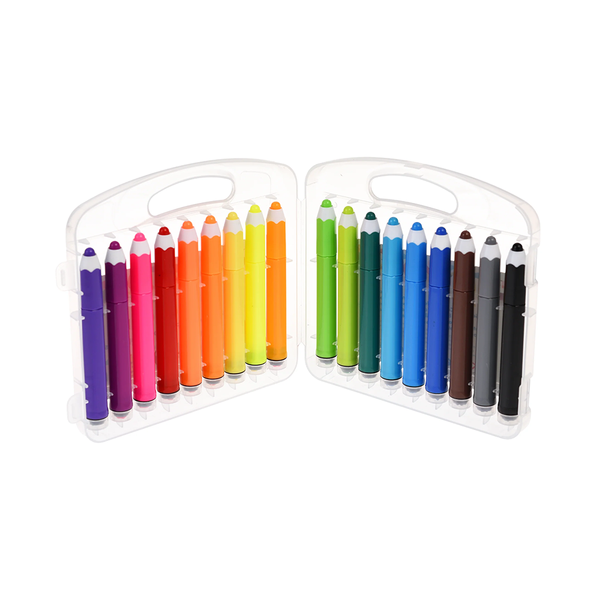 Rex Wild Wonders Set Of 18 Felt Tip Stamp Pens