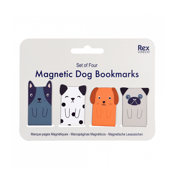 Rex London Magnetic Dog Bookmarks