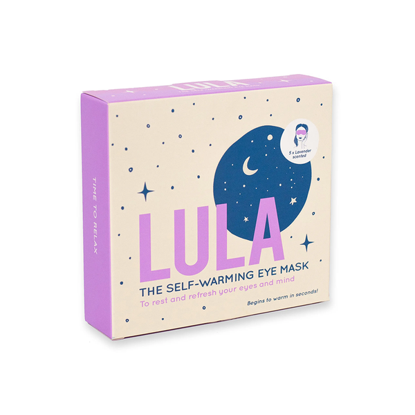 Lula Self Warming Eye Mask Lavender