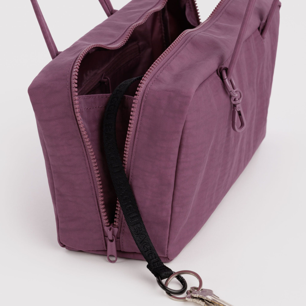 Baggu Nylon Bowler Bag Wild Plum