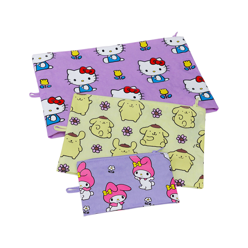 Baggu x Hello Kitty Go Pouch Hello Kitty & Friends Florals