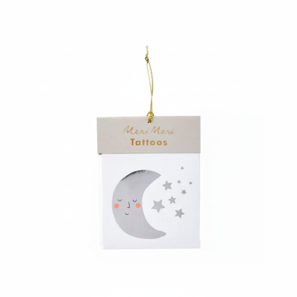 Meri Meri Sweet Tattoos Moon and Stars