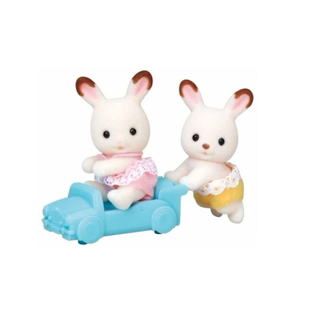 Sylvanian Families Chocolate Rabbit Twins