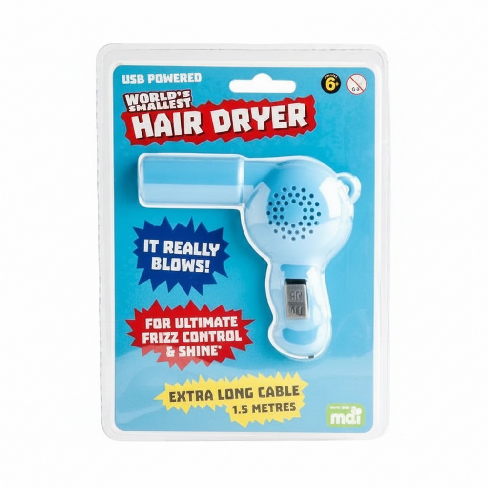 World's Smallest Hair Dryer