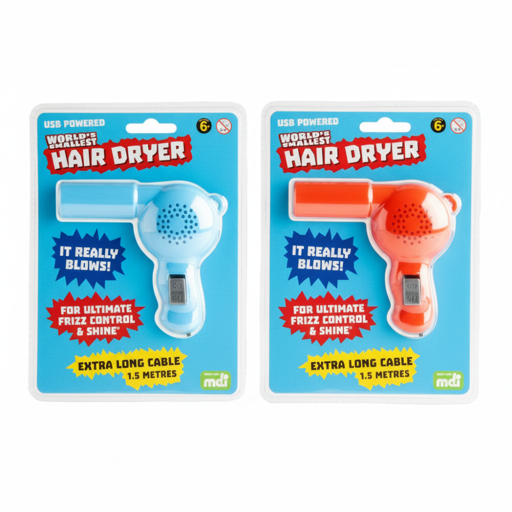 World's Smallest Hair Dryer