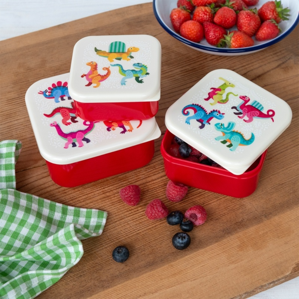 Rex London Snack Box Baby Dinos