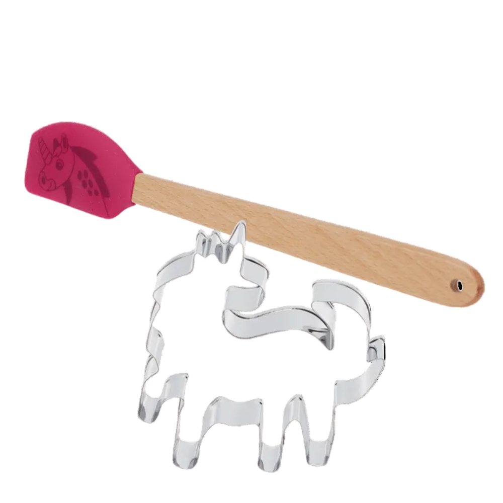 Rex London Cookie Cutter & Mini Spatula Unicorn