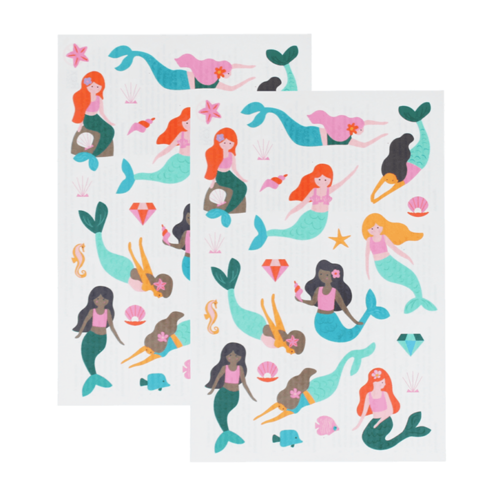 Rex London Temporary Tattoos Mermaid