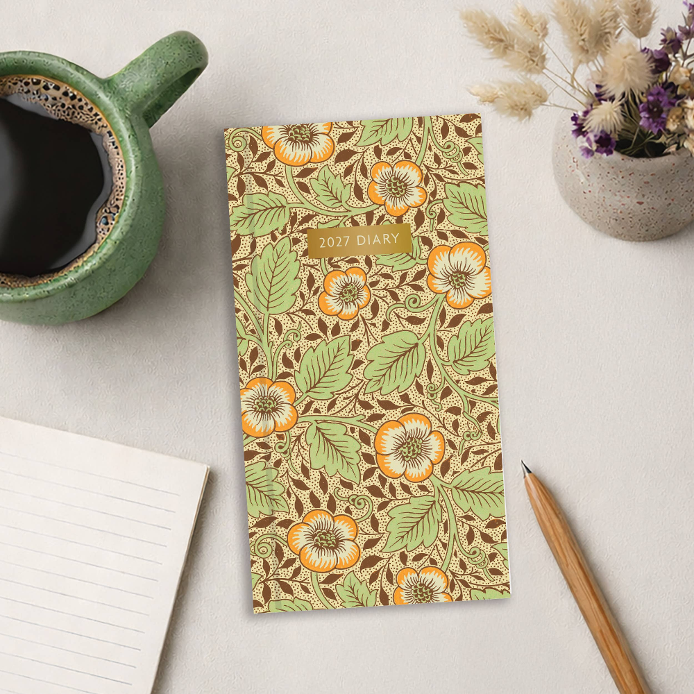 Portico Designs 2027 Slim Diary William Morris