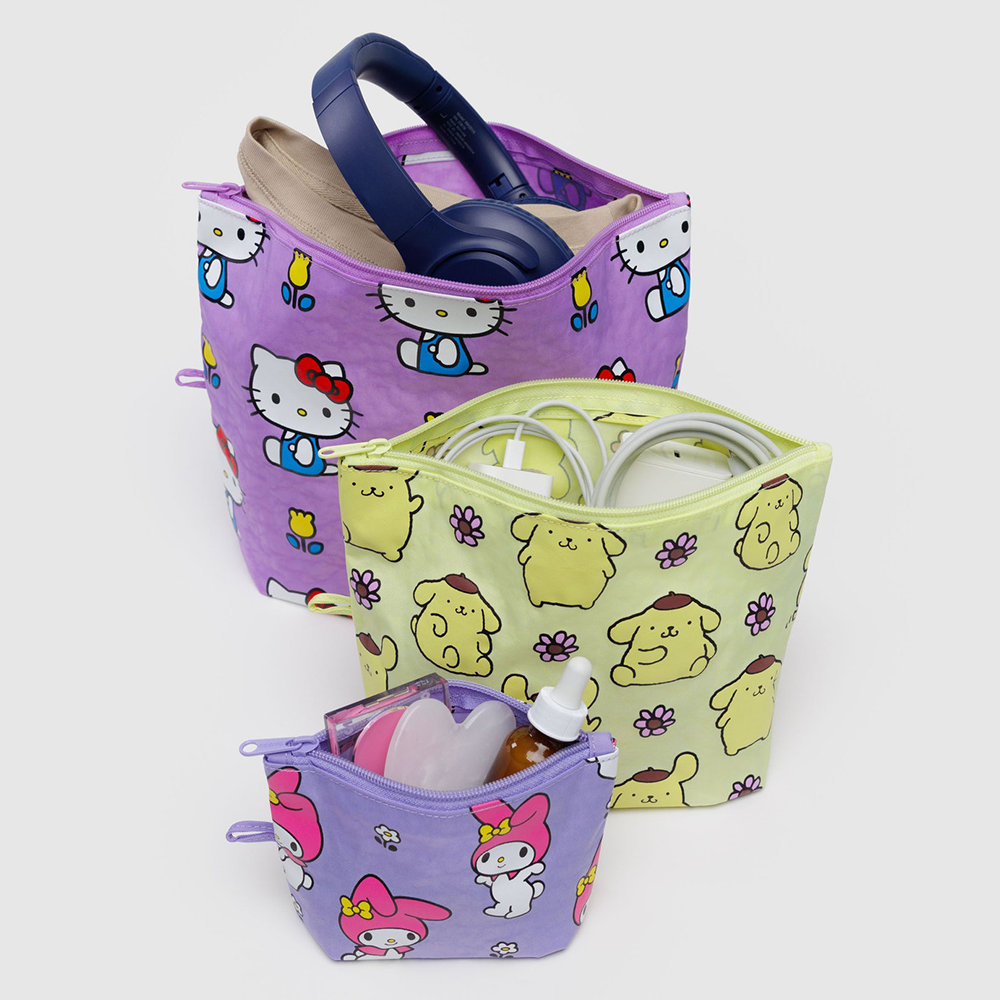 Baggu x Hello Kitty Go Pouch Hello Kitty & Friends Florals
